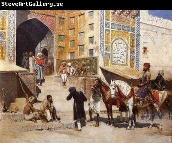 unknow artist Arab or Arabic people and life. Orientalism oil paintings  283